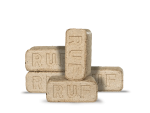 Heizfuxx RUF Original Blue Holzbriketts Nadelholz 10kg x 96 Gebinde 960kg Palette – Bild 4